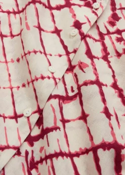 bonprix Bekleidung·Jacken & Mäntel|Blusen & Tuniken|Oversized Bluse violett/natur batik