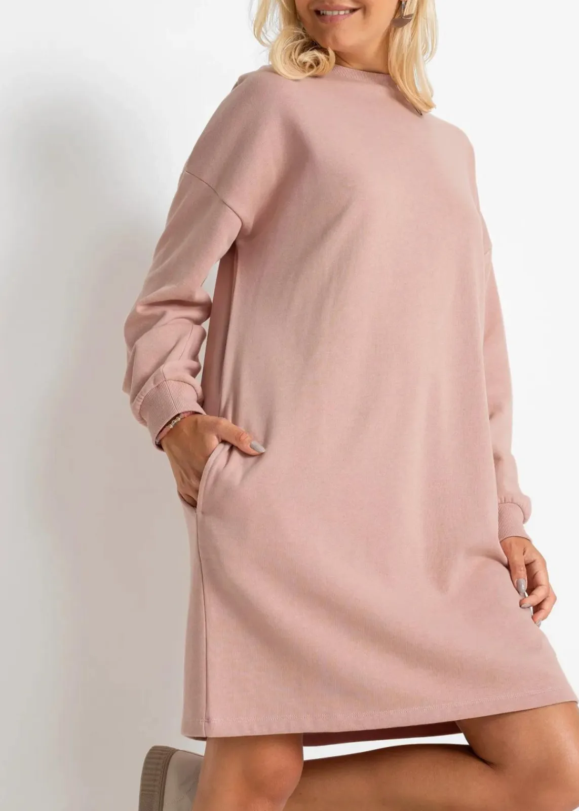 Oversized Sweatkleid|bonprix