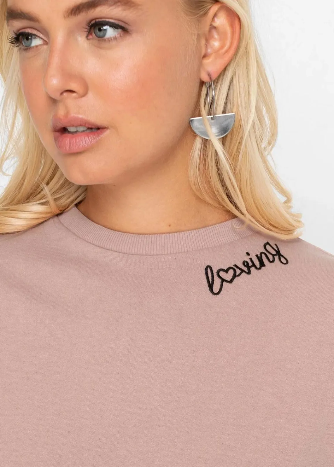 Oversized Sweatkleid|bonprix