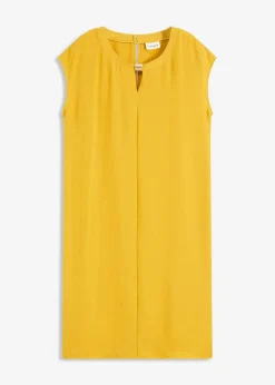 Oversize-Kleid aus strukturiertem Crêpe|bonprix Outlet