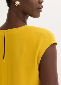 Oversize-Kleid aus strukturiertem Crêpe|bonprix Outlet