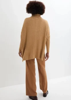 Oversize-Poncho Pullover|bonprix Discount