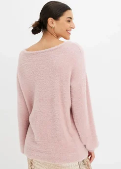 bonprix Pullover & Strickjacken|Bekleidung·Jeans|Oversize-Pullover aschrosa