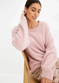 bonprix Pullover & Strickjacken|Bekleidung·Jeans|Oversize-Pullover aschrosa