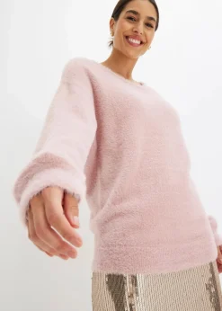 bonprix Pullover & Strickjacken|Bekleidung·Jeans|Oversize-Pullover aschrosa