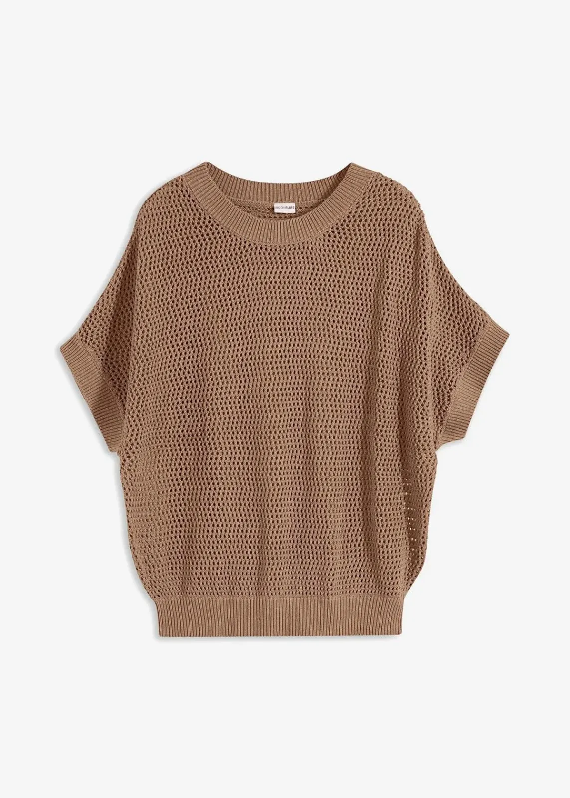 Oversize-Pullover aus Baumwoll-Mix|bonprix Sale