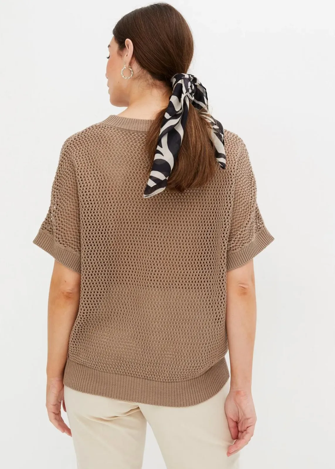 Oversize-Pullover aus Baumwoll-Mix|bonprix Sale