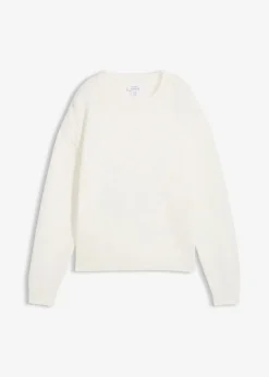 Oversize-Pullover aus reiner Baumwolle|bonprix Hot