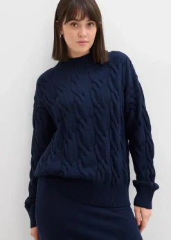 Oversize-Pullover aus softem Viskose-Mix|bonprix Outlet