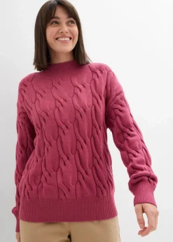 Oversize-Pullover aus softem Viskose-Mix|bonprix Best