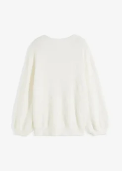 Oversize-Pullover mit tiefem Rückenausschnitt|bonprix Discount