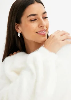 Oversize-Pullover mit tiefem Rückenausschnitt|bonprix Discount