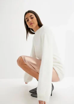 Oversize-Pullover mit tiefem Rückenausschnitt|bonprix Discount