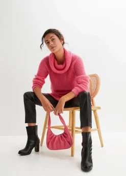 Oversize-Rollkragenpullover|bonprix Sale