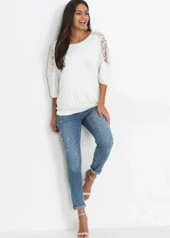 Oversize-Shirt aus Viskose-Mix|bonprix Outlet