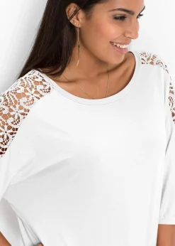 Oversize-Shirt aus Viskose-Mix|bonprix Outlet