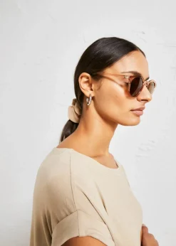 bonprix Shirts & Tops|Oversize-Shirt aus fließender Viskose sand