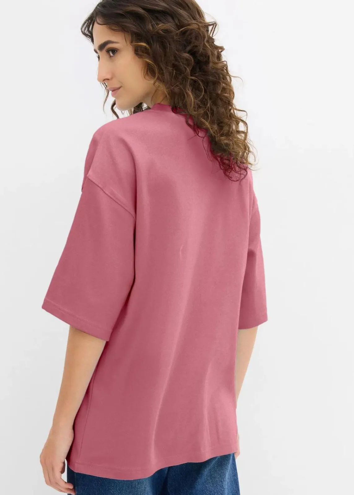 Oversize-Shirt aus reiner schwerer Bio-Baumwolle|bonprix Online