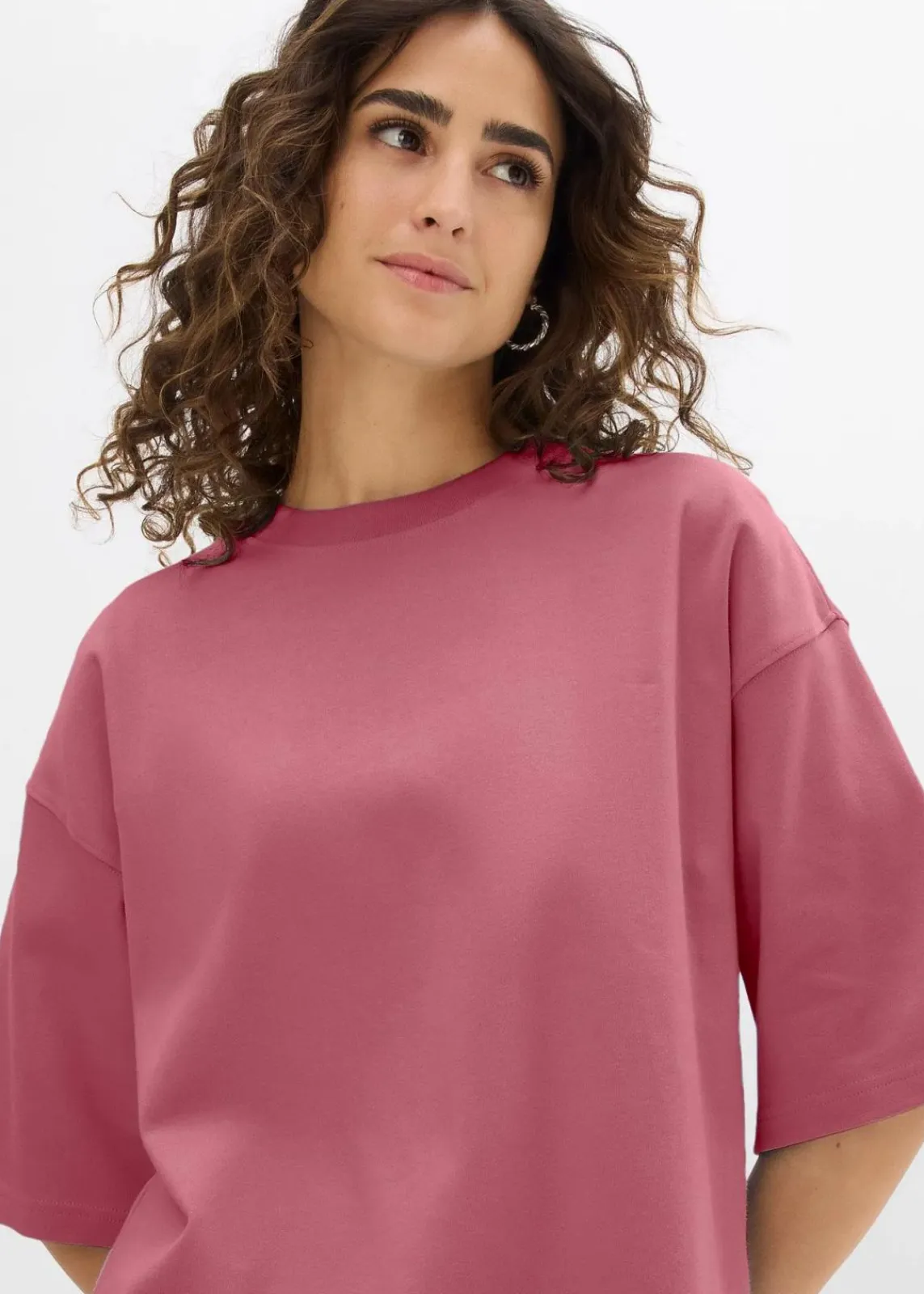 Oversize-Shirt aus reiner schwerer Bio-Baumwolle|bonprix Online