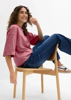 Oversize-Shirt aus reiner schwerer Bio-Baumwolle|bonprix Online