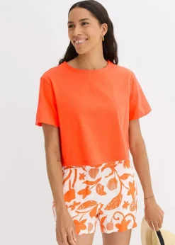bonprix Nachhaltigere Materialien|Shirts & Tops|Oversize-Shirt aus reiner Bio-Baumwolle mango