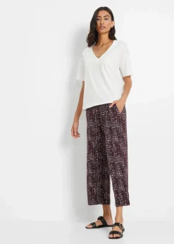 bonprix Nachhaltigere Materialien|Shirts & Tops|Oversize-Shirt aus reiner Bio-Baumwolle wollweiß