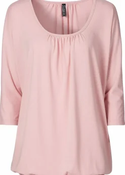 bonprix Shirts & Tops|Oversize-Shirt aus Viskose-Mix altrosa