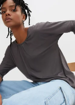 Oversize-Shirt aus Viskose-Mix|bonprix Hot