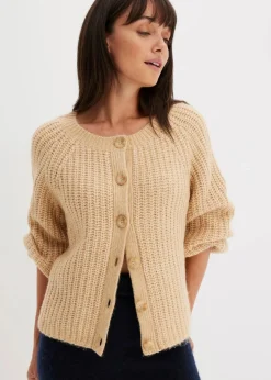 Oversize-Strickjacke|bonprix