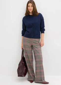 bonprix Bekleidung·Umstandsmode|Strickmode|Oversize-Strickjacke dunkelblau