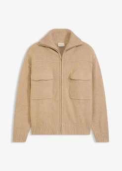 Oversize-Strickjacke|bonprix