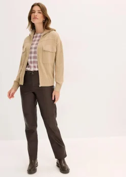 Oversize-Strickjacke|bonprix