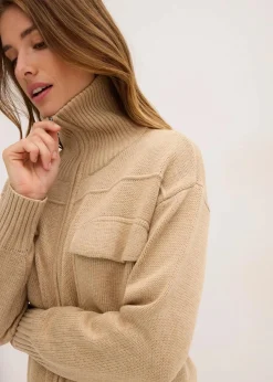 Oversize-Strickjacke|bonprix