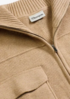 Oversize-Strickjacke|bonprix