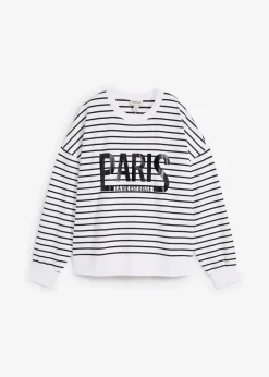 Oversize-Sweatshirt aus Baumwoll-Mix|bonprix New