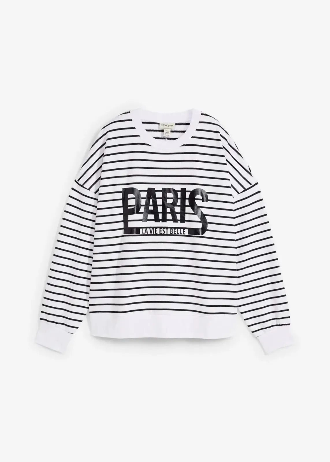 Oversize-Sweatshirt aus Baumwoll-Mix|bonprix New