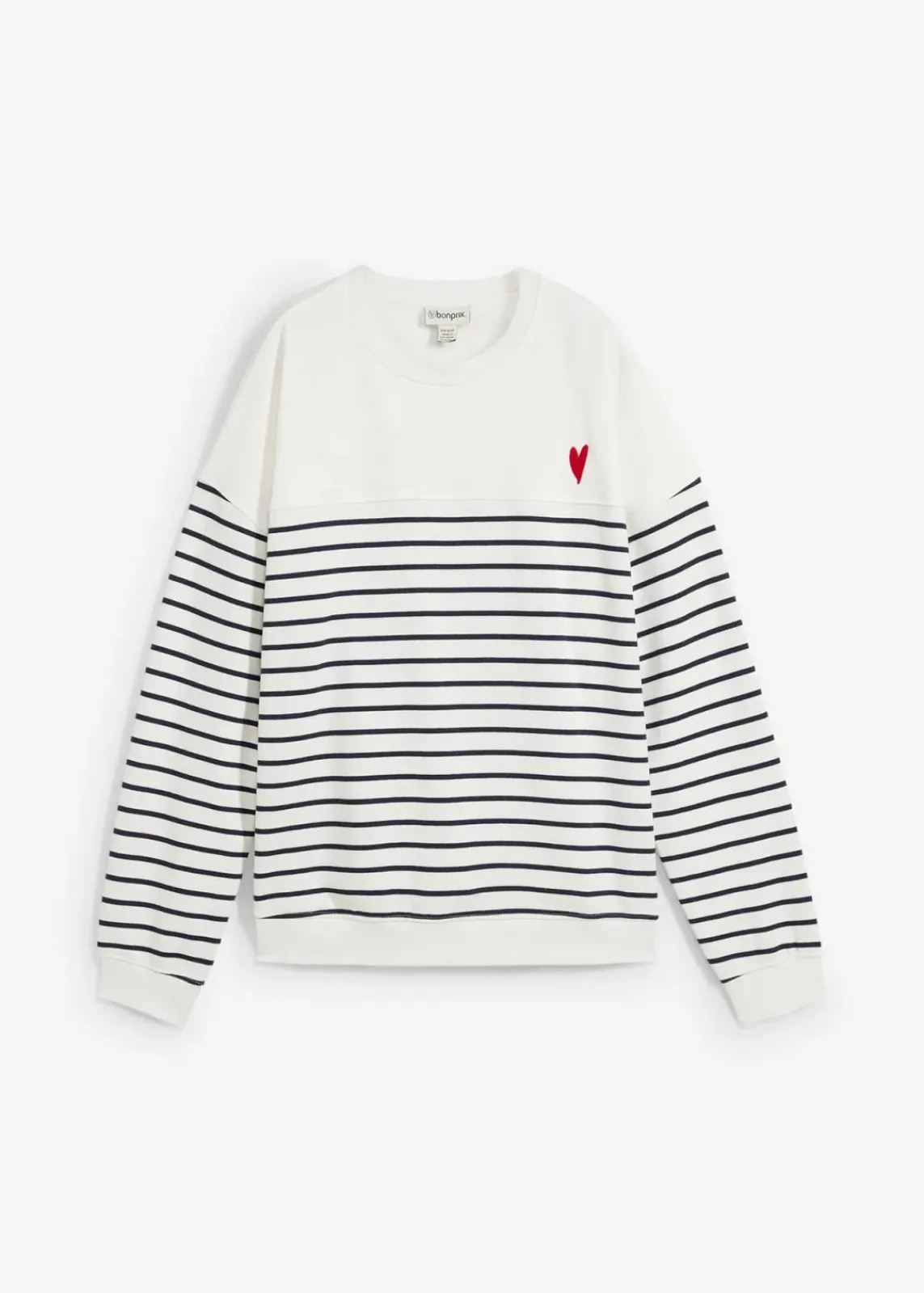 Oversize-Sweatshirt aus Baumwollmix|bonprix Clearance