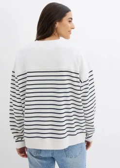 Oversize-Sweatshirt aus Baumwollmix|bonprix Clearance