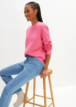 Oversize-Sweatshirt aus reiner Baumwolle|bonprix Hot