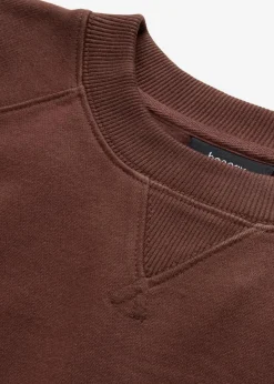 bonprix Bekleidung·Röcke|Bekleidung·Blusen & Tuniken|Oversize-Sweatshirt aus reiner schwerer Bio-Baumwolle terrabraun