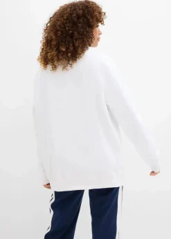Oversize-Sweatshirt aus reiner Bio-Baumwolle|bonprix