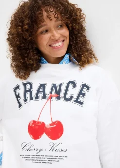 Oversize-Sweatshirt aus reiner Bio-Baumwolle|bonprix