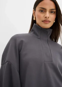Oversize-Sweatshirt aus Scuba|bonprix New
