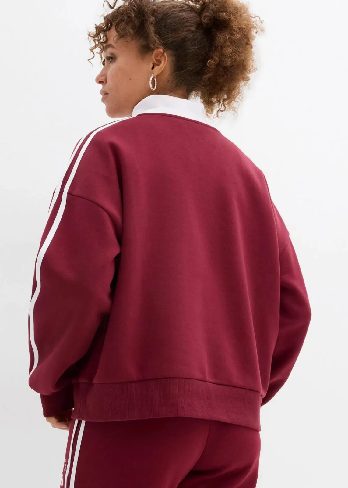Oversize-Sweatshirt aus weichem Baumwoll-Mix|bonprix New