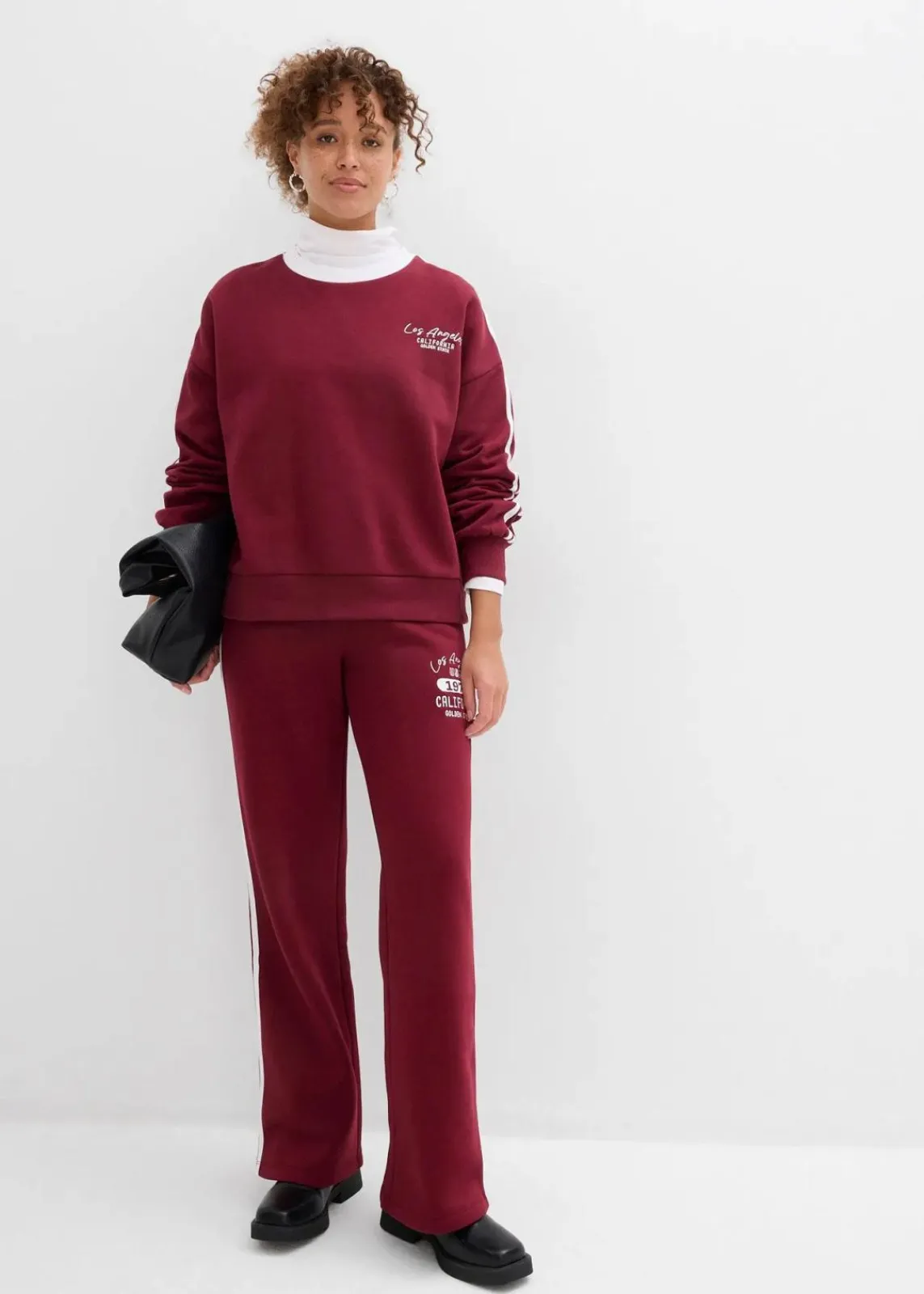 Oversize-Sweatshirt aus weichem Baumwoll-Mix|bonprix New