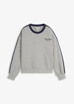 Oversize-Sweatshirt aus weichem Baumwoll-Mix|bonprix New