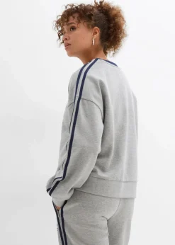 Oversize-Sweatshirt aus weichem Baumwoll-Mix|bonprix New