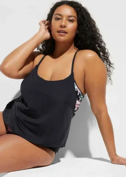 Oversize-Tankini (2-tlg. Set) im Lagenlook|bonprix Online