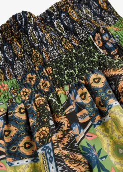 bonprix Bekleidung·Kleider|Hosen|Palazzo-Hose grün/blau paisley