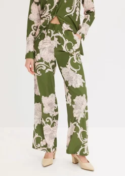 Palazzo-Hose aus fließendem Satin|bonprix Clearance